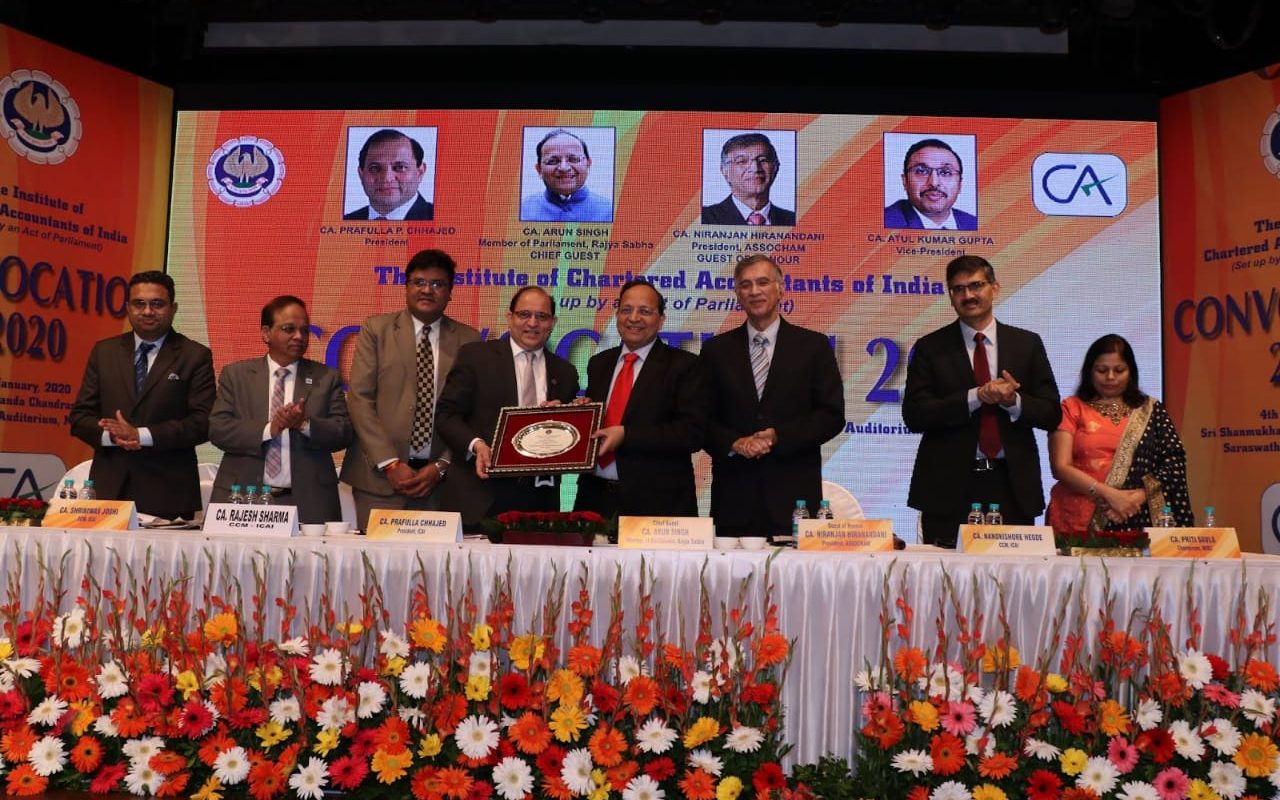 The Institute of Chartered Accountants of India ICAI  Conducts Convocation 2019-20 (2nd Round) at Mumbai