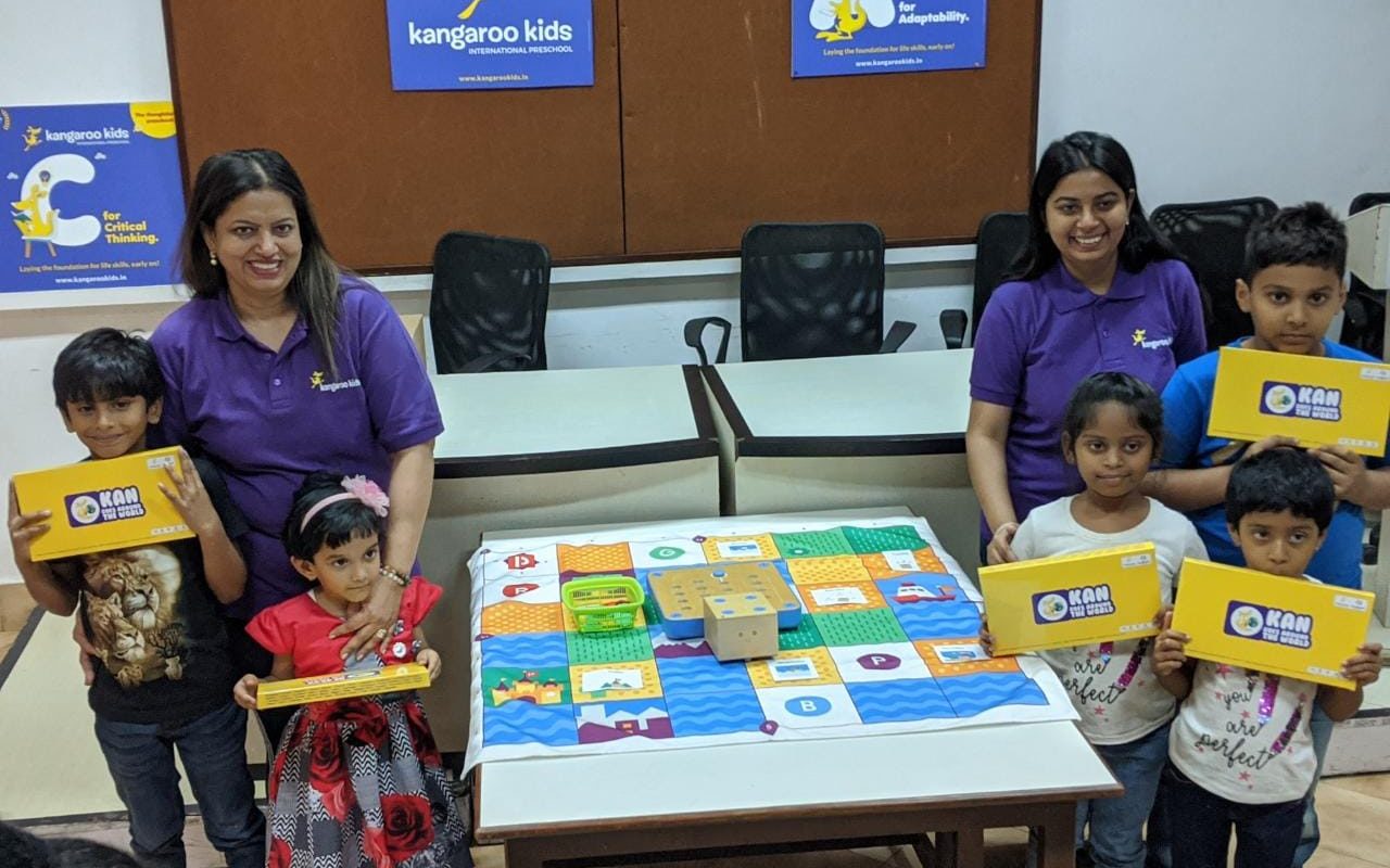 Children learned and enjoyed the coding workshop at Press club