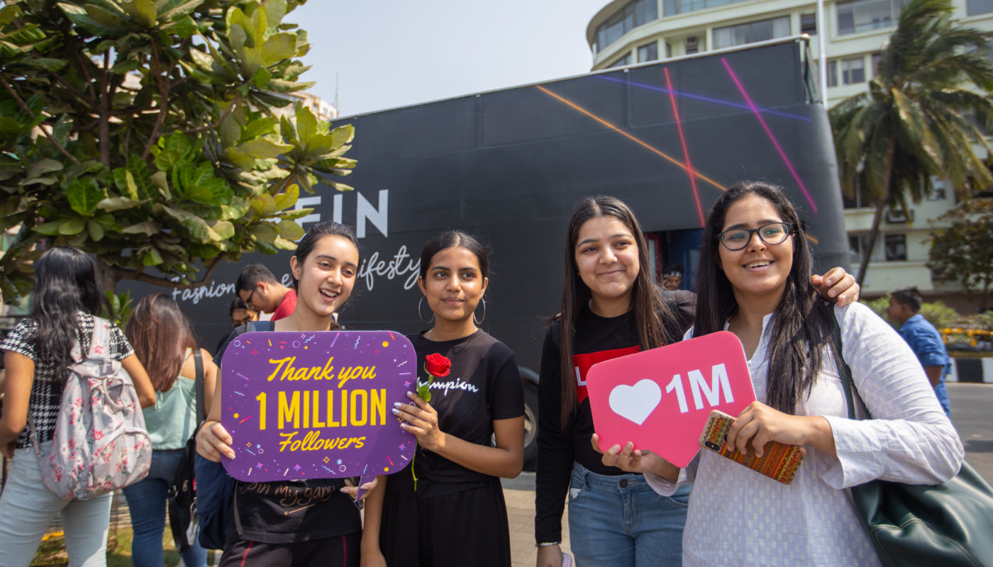 SHEIN INDIA CELEBRATES ONE MILLION SPARKLING MILESTONE ON INSTAGRAM