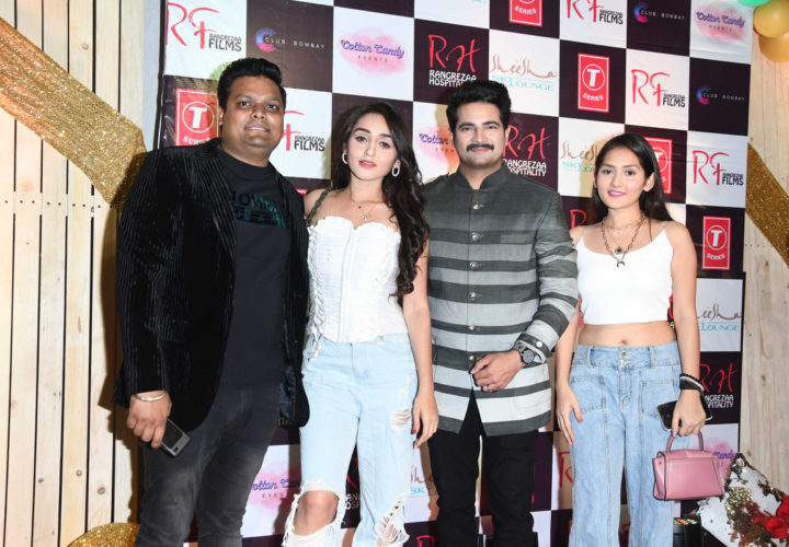 OFFCIAL LAUNCH OF “CLUB BOMBAY, AT SHEESHA SKY LOUNGE”, JUHU SPEARHEADED BY ROHIT KUMAR OF RANGREZAA HOSPITALITY- TREAT YOURSELF TO THE MOST DELICIOUS DELHI CUISINE  Along with Success bash of Karan Mehra’s chart buster track “Bewafa Tera Masoom Chehra”