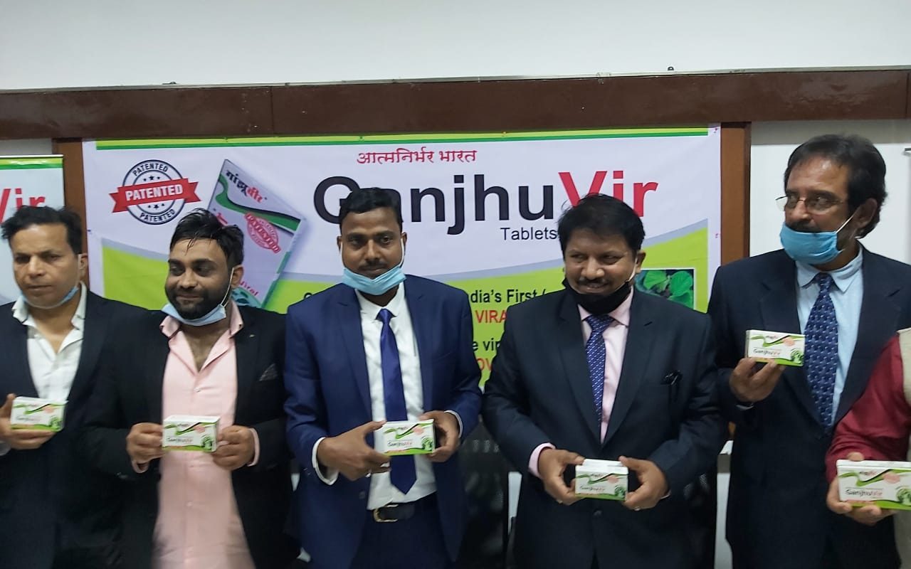 INDIA’S FIRST PATENTED INDIGENOUS ANTI-VIRAL MEDICINE -GANJHUVIR APPROVED BY MINITRY OF AYUSH, GOVT. OF INDIA