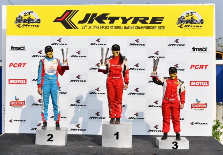 Ahura Racing’s Anushriya Gulati wins rare double in National Racing Championship