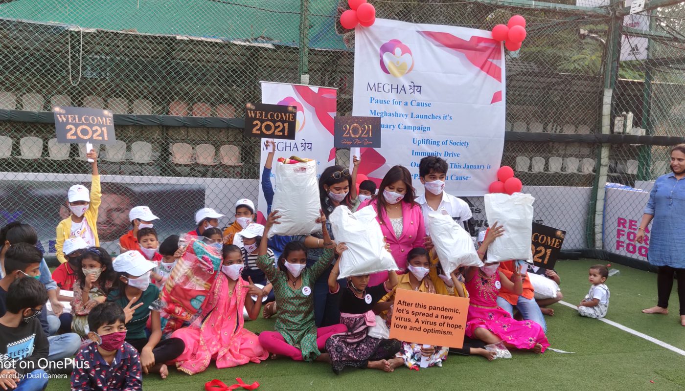 Meghashrey NGO conducts Blanket Donation Camp