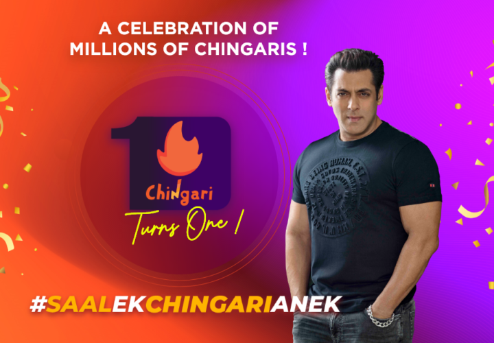 CHINGARI CELEBRATES FIRST ANNIVERSARY WITH CAMPAIGN #SAALEKCHINGARIANEK