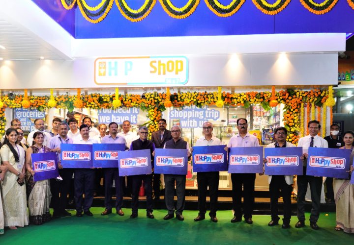 HPCL launches its Branded Stores “Happy Shop” & 100 Octane Premium Petrol “poWer 100”