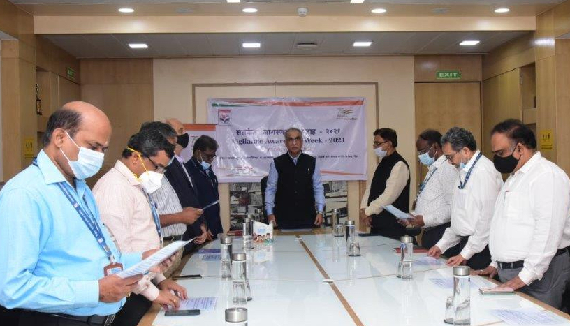   HPCL starts Vigilance Awareness Week with administering of Integrity Pledge