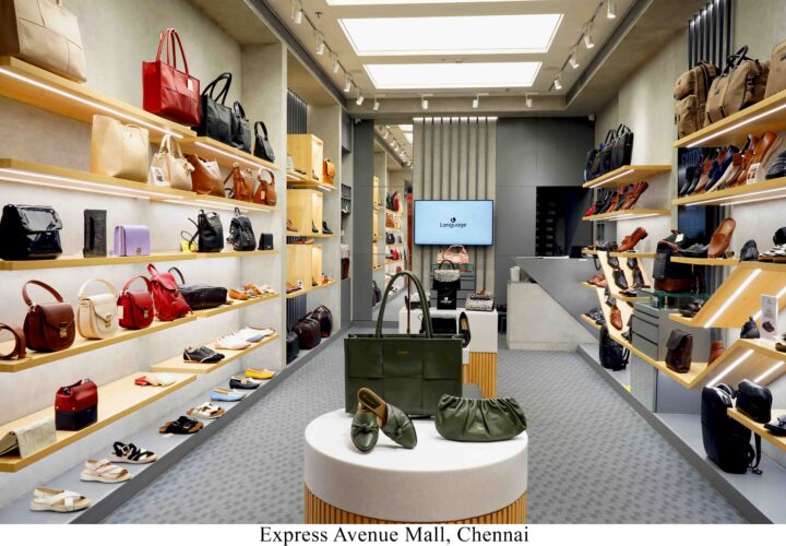Language Shoes launched a new store in Express Avenue Mall, Chennai.