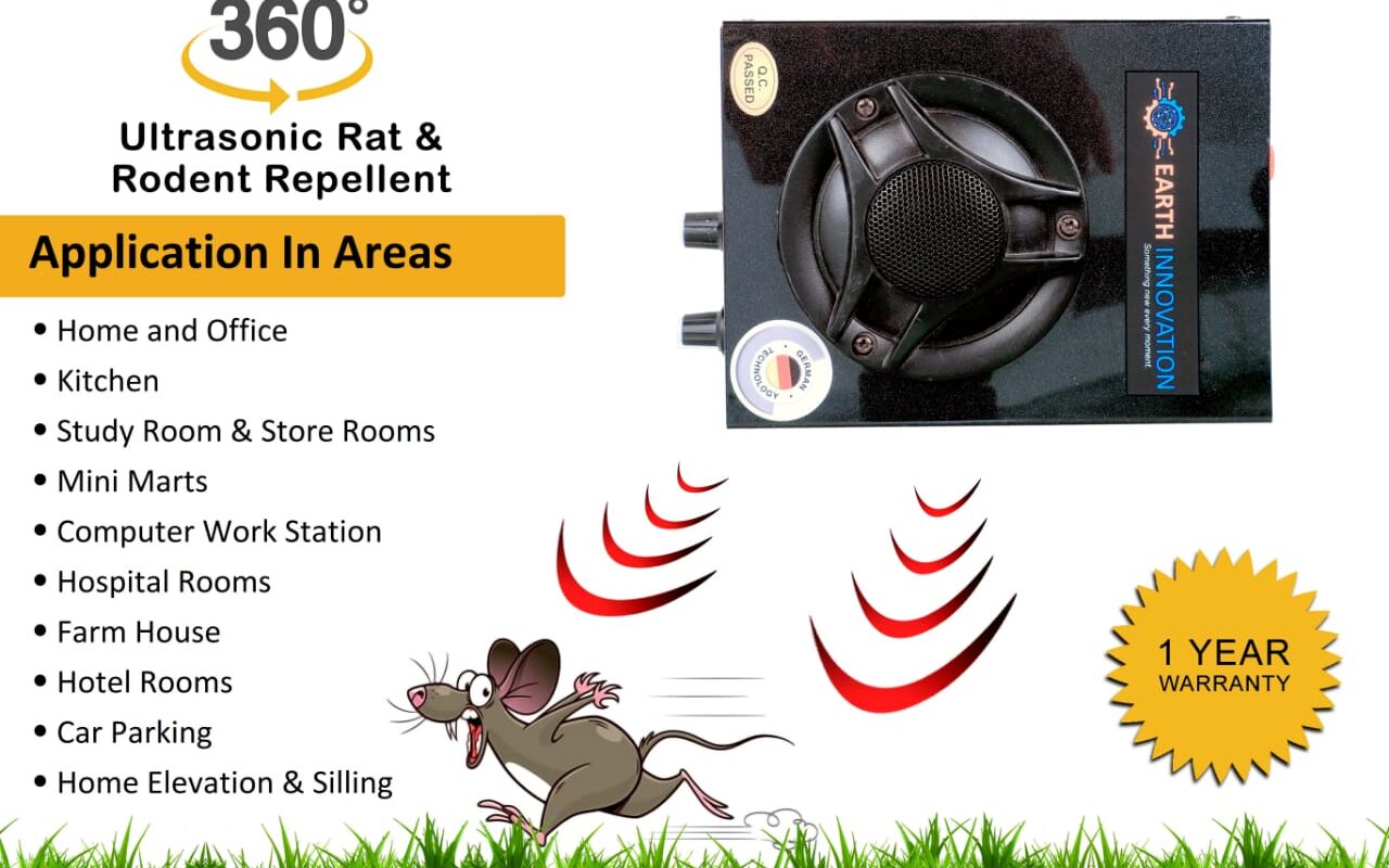 Earth Innovation’s Ultrasonic Pest & Rat Repellent- A Value for Money Product