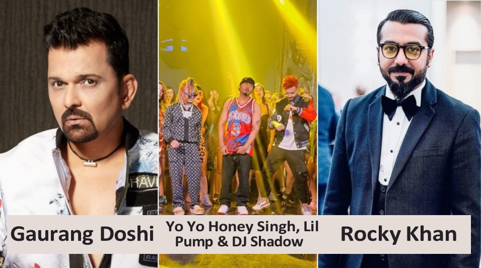 Screaming with joy! Eid 2022, Gaurang Doshi & Rocky Khan are amping up the music!! Bringing together sensational trio of Yo Yo Honey Singh, Lil Pump & DJ Shadow for 7th Sense Promo Track