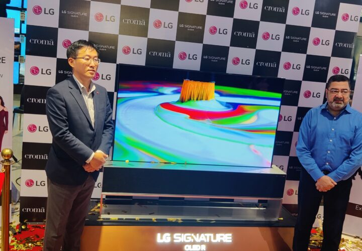 EXPERIENCE WORLD’S ONLY ROLLABLE OLED TV BY LG, EXCLUSIVELY AT CROMA