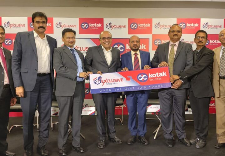 Kotak Securities and Exclusive Securities announce their Strategic Tie-up