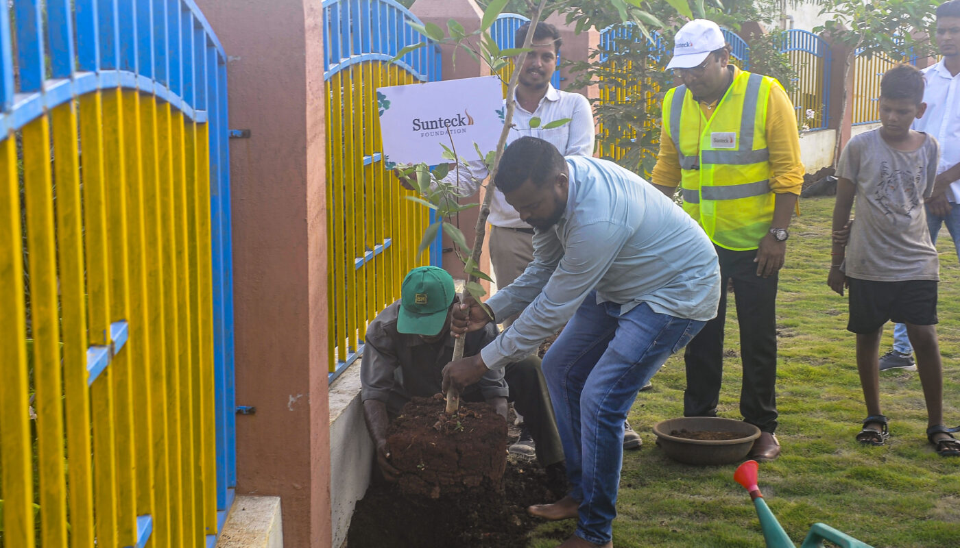 Sunteck Beautifies Naigaon on World Environment Day