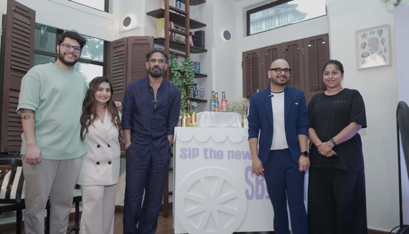 Mumbai-based startup introduces preservative-free, flavorful kombucha to the Indian market, filling a crucial gap at an event today in the presence of Bollywood actor Suniel Shetty