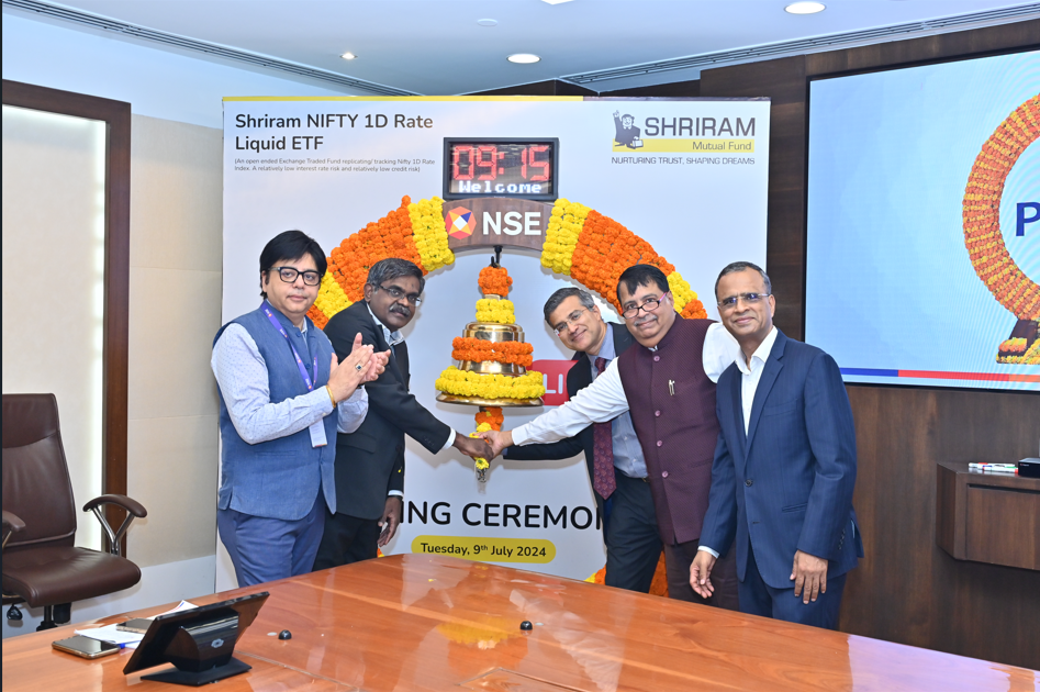 Shriram AMC Lists LIQUIDSHRI ETF, Bolstering Shriram AMC 2.0 Growth Strategy