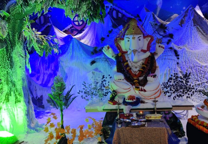 Snow Idol of Lord Ganesha Remains Centre of Attraction at Snow World, Phoenix Market City, Kurla