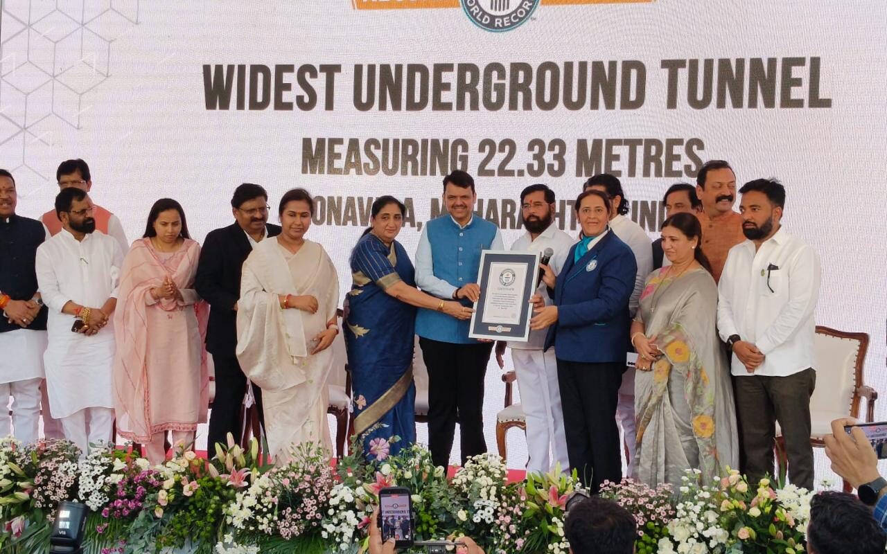 Guinness Glory: CM Devendra Fadnavis praises Navayuga for landmark Missing Link Project
